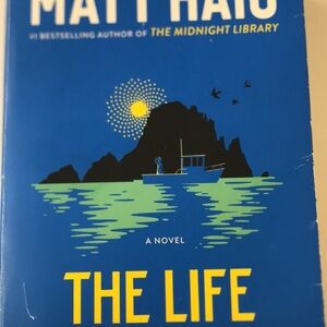 Blue Book with Yellow Accents